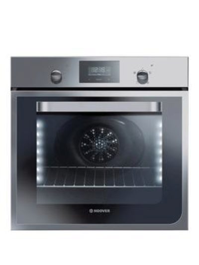Hoover Ho423Vx 60Cm Built-In Electric Single Fan Oven - Stainless Steel Hoover Ho423Vx 60Cm Built-In Electric Single Fan Oven - Stainless Steel